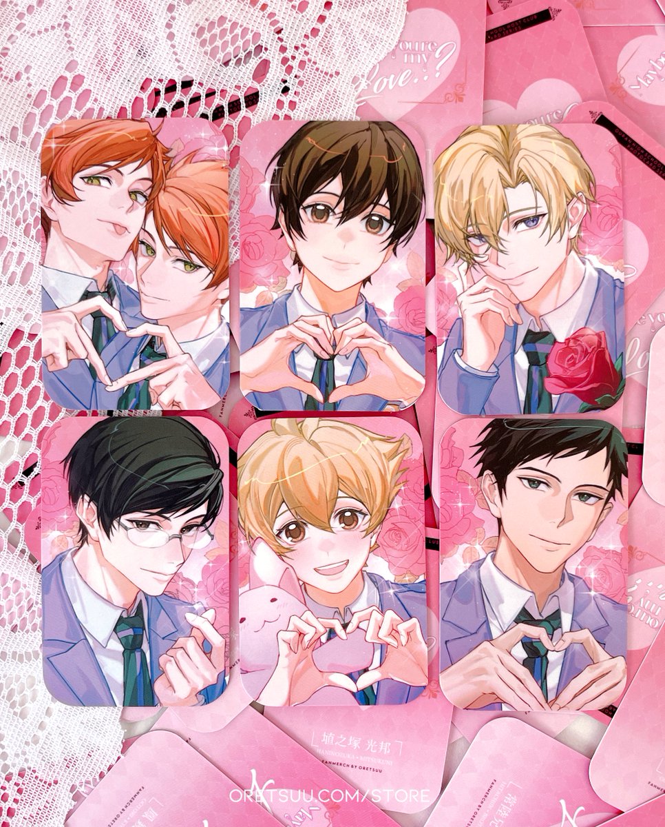 ouran photocards!🫶🏻
st0re opening early next week👀🥰