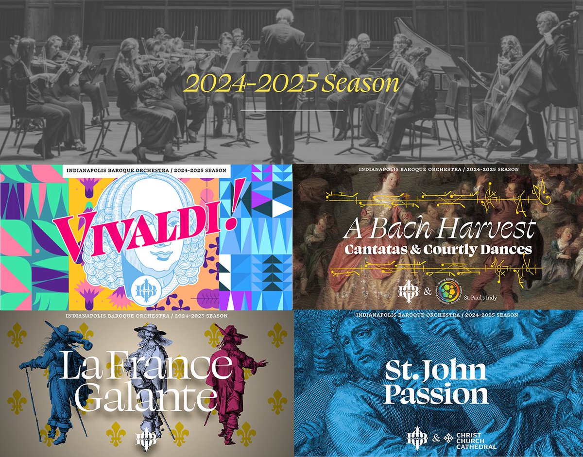 IndyBaroque's tweet photo. Check out what's in store for our 2024-2025 season! 

For tickets and more info -> https://t.co/XDmFEzozVE https://t.co/ao5BWZNtpJ