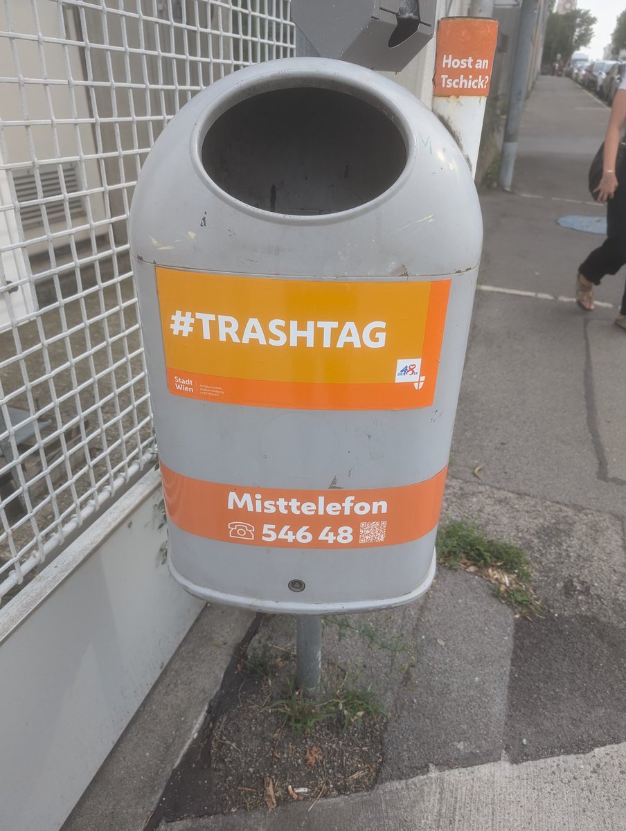 OsAgarim's tweet image. Los  eslóganes del MA48 (servicio de recogida de basura de la ciudad de Viena) dan para varios volúmenes de #Ranciofacts #ranzig @pedroveraOyP