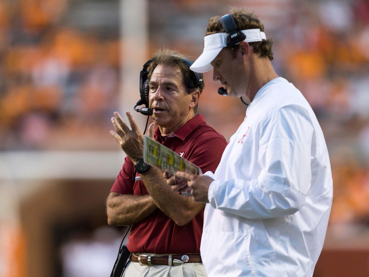 barstoolsports's tweet image. Nick Saban Threatened To Fire His Agent for Pushing Saban To Hire 'Narcissistic Prick' Lane Kiffin buff.ly/3MngorP
