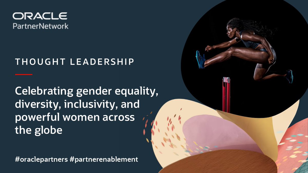 At the Olympics, diversity was at the forefront, as both women and men dominated on a global stage.
@SDiedericks shares how Oracle actively promotes gender equality with inspiring stories: tinyurl.com/mrydr2j6

#partnerenablement #oraclepartners @Oracleemeaps