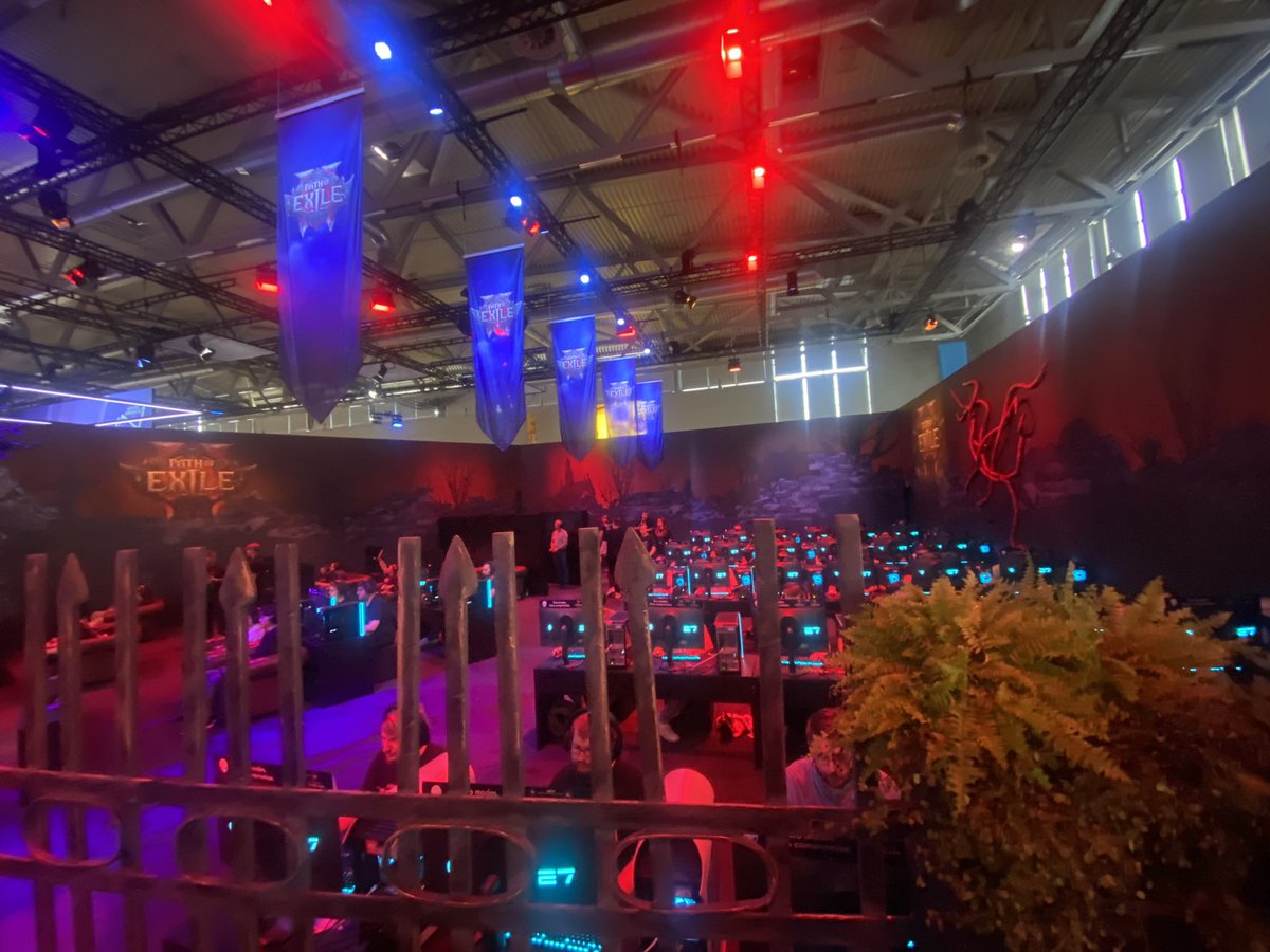 Robbin Vernooij (@robbinvernooij) on Twitter photo How to use your #Gamescom stand properly; fit in 63 pcs to playtest and enjoy your game. Well done <a href="/pathofexile/">Path of Exile</a> !! How to use your #Gamescom stand properly; fit in 63 pcs to playtest and enjoy your game. Well done <a href="/pathofexile/">Path of Exile</a> !!