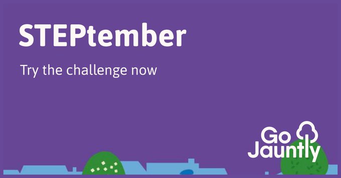 Transport_Nottm's tweet image. We’ve teamed up with @gojauntly to bring you STEPtember! Walk 4,000 steps a day to reach 120,000 steps in September. Let's get moving!🚶‍♀️#Steptember

Sign up here: walks.gojauntly.com/challenges/ste…
