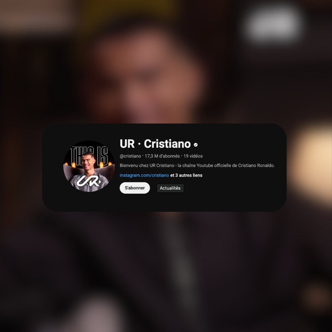 PodspaceFR's tweet photo. Christiano Ronaldo chez Podspace ? 😱

On aurait bien aimé 👀🔥

Je sais pas si vous avez suivi mais le goat a lancé sa chaîne youtube et a obtenu 7M d'abonnés en moins de 7h 🤯

La question à se poser est : pourquoi le plus grand footballeur se met à créer du contenu ? 👀 https://t.co/gVWDWLYhhR