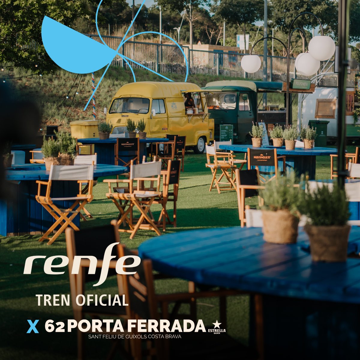 Sabies que Porta Ferrada és el festival d'estiu amb més tradició d'Espanya?
Aquest any, viatge des de qualsevol punt del territori amb Renfe 🛤️
