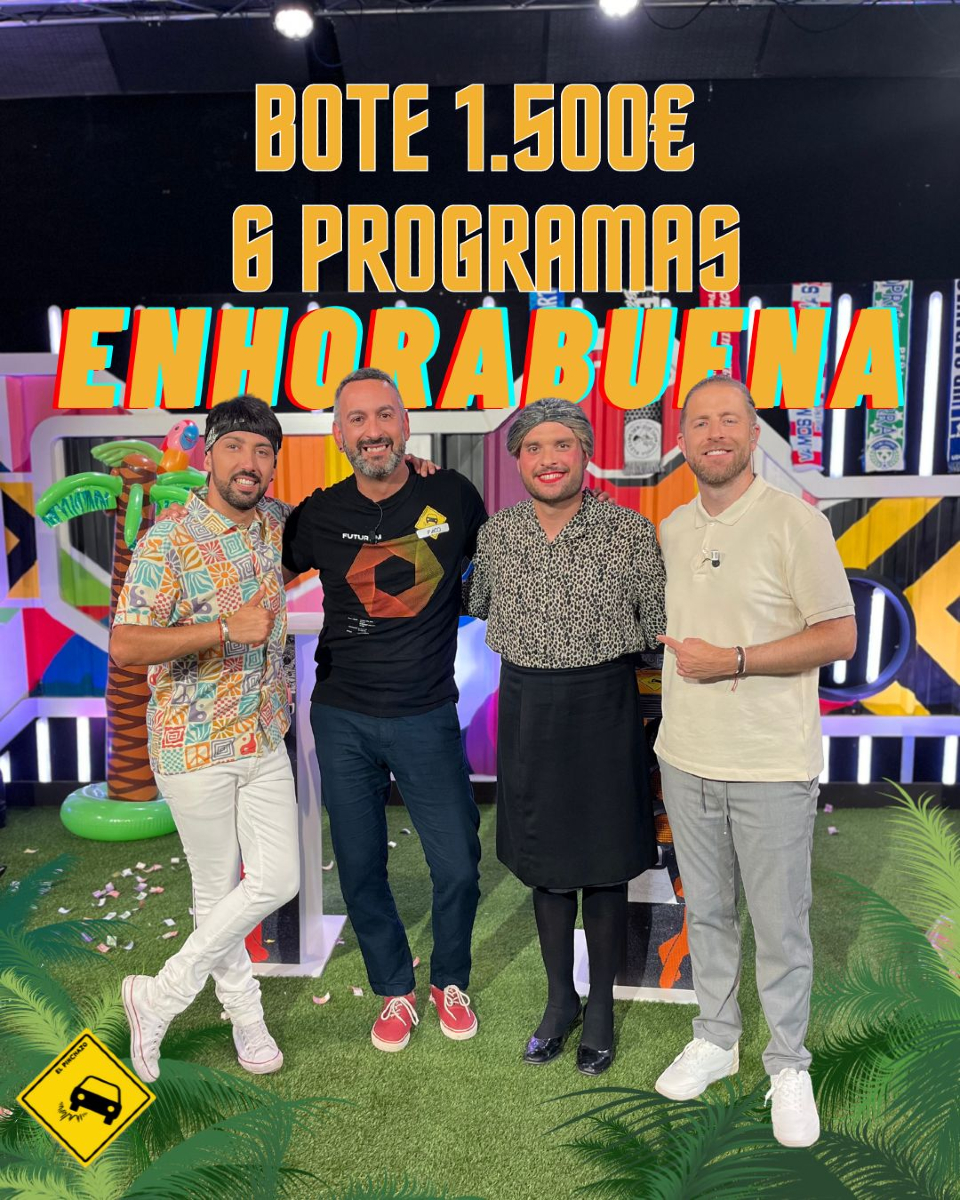 💰!Enhorabuena Paco! 💰 Nos has regalado momentos maravillosos 🤩

Si te lo has perdido, puedes volver a verlo en la web de La7 👇
la7tv.es/blog/section/e…