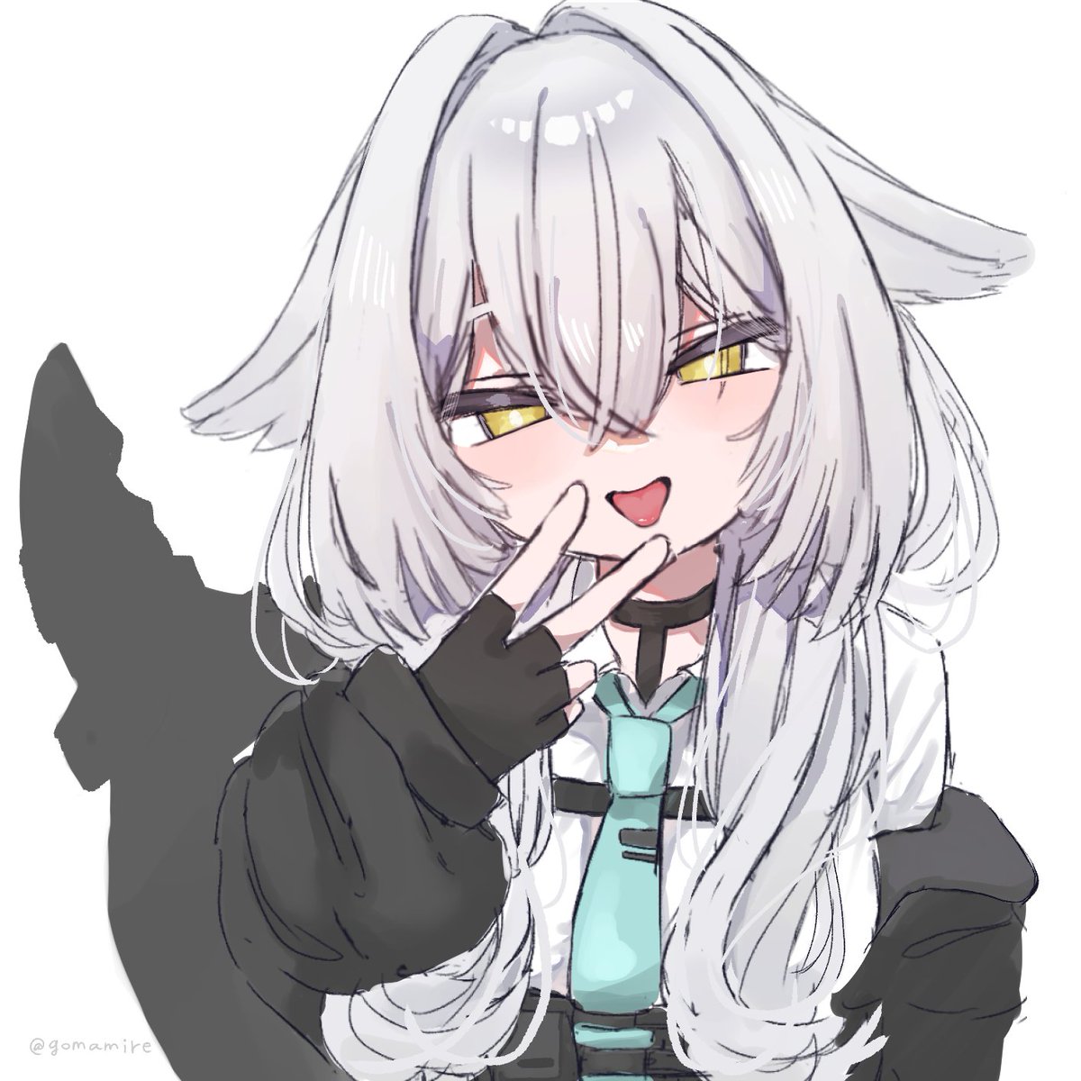 gomamire's tweet photo. ルルネちゃん🦈
 #IKUSIA  #rurune3D https://t.co/AMnZIT84Rc
