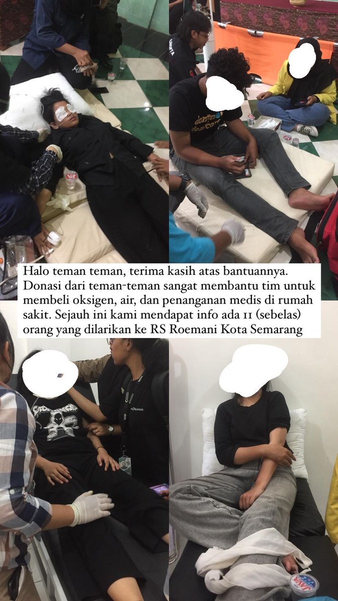Sementara itu di Semarang

Saat ini ada sebelas peserta aksi #KawalPutusanMK di Semarang yang harus dilarikan ke rumah sakit. Bagi yang ingin membantu peserta aksi dengan donasi, bisa melalui norek tertera.