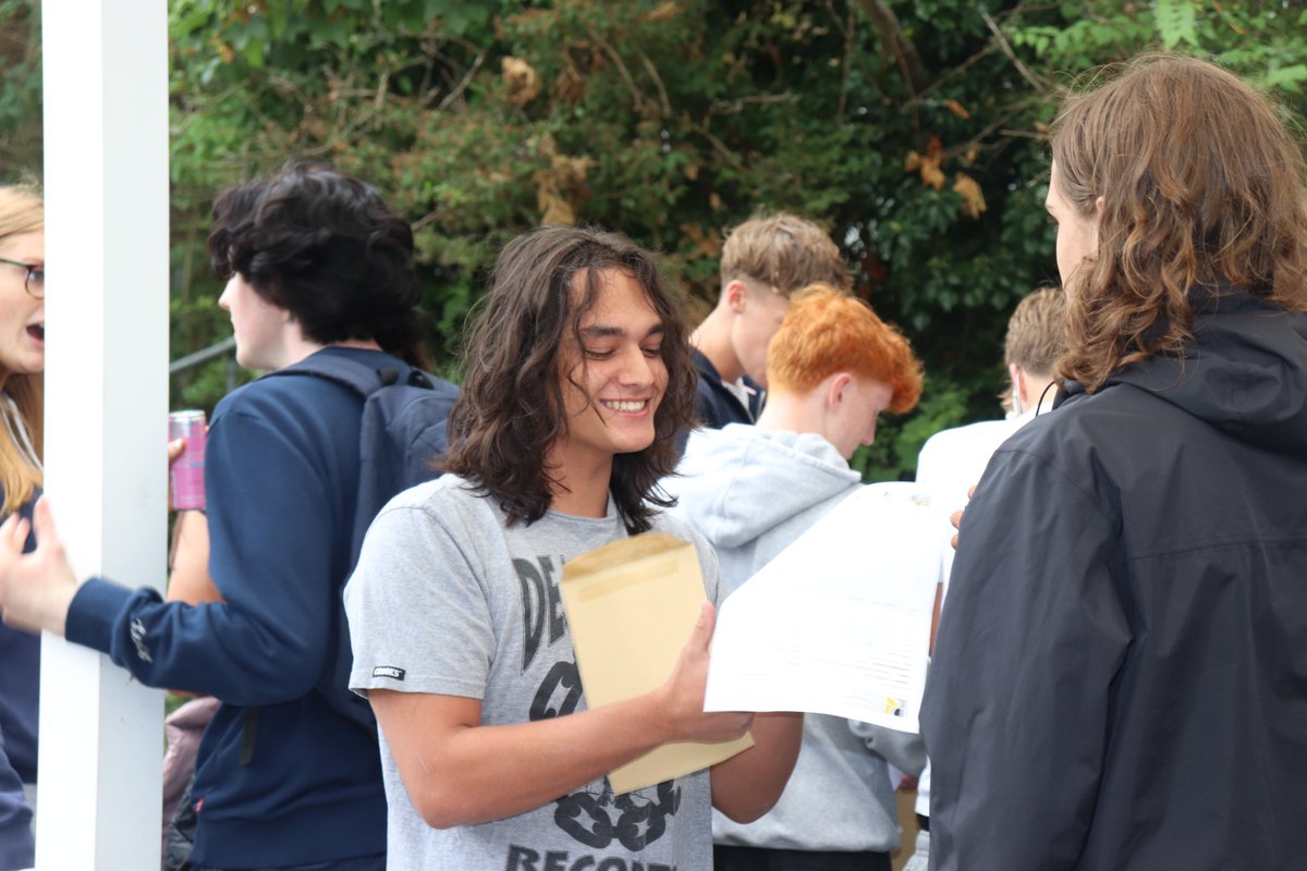 It was amazing to see so many happy faces this morning as students collected their GCSE results and celebrated their hard work and achievements.

We are extremely proud of the Class of 2024 and wish them all the very best for the future!