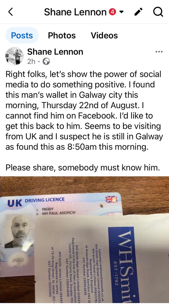 Please share…… trying to locate this man that seems to be living in UK but was recently in Galway……