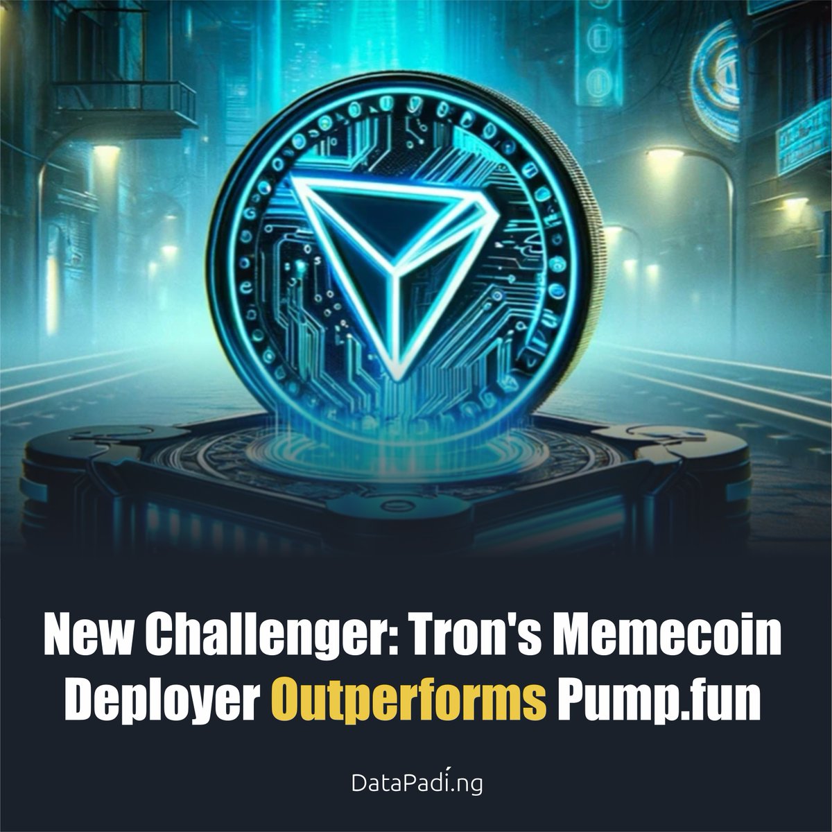 DataPadi's tweet photo. According to a recent observation by blockchain analyst Adam on August 21, Sun Pump’s revenue and token creation metrics outpaced those of https://t.co/5ONQ7Nb6G5, marking a significant shift in activity.
https://t.co/GeDufJQZkn
#datapadi #tron #memecoin #pumpfun https://t.co/IAx8J6y1oy