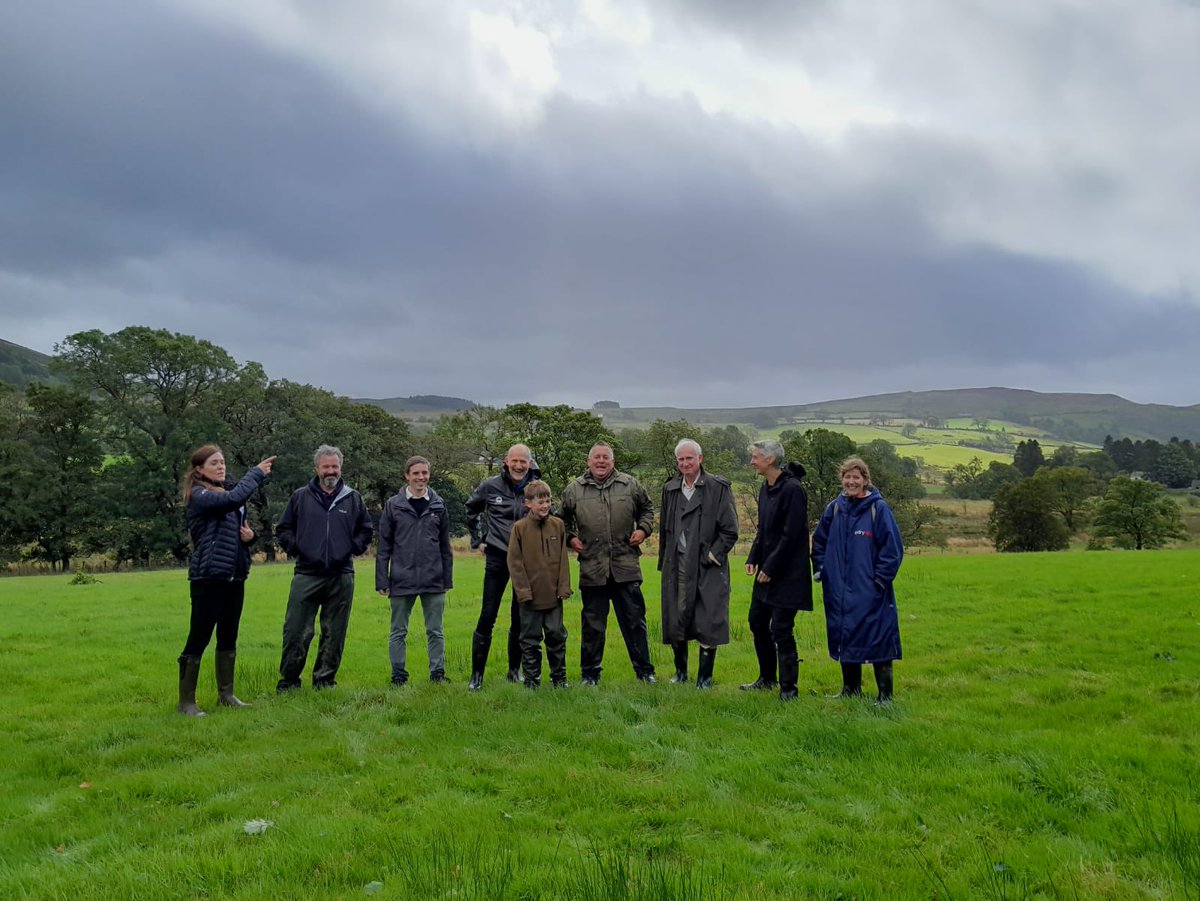 LakesPlanner's tweet image. We, @lakedistrictnpa are delighted to host ministerial @DefraGovUK @DanielZeichner seeing some great FiPL projects. Here with @herdyshepherd1 and @UllswaterCic seeing significant nature recovery