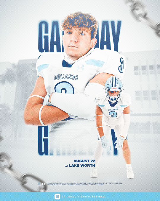 Wake up it’s Gameday! Week 1 vs. Lake Worth. Great opportunity to start our season off on the right track! Come out and watch as we kickoff at Lake Worth high School starting at 6:30! #BrickbyBrick