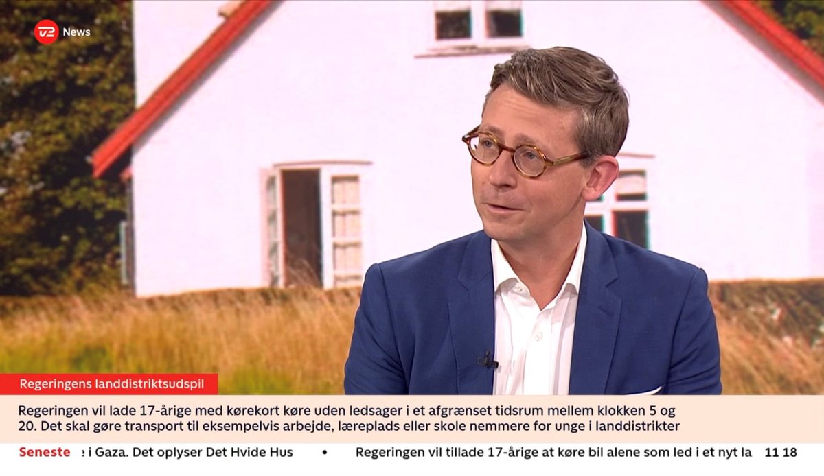 Godt med fokus på mobilitet i landdistrikterne - men biler til 17-årige løser det ikke alene. Derfor er det helt centralt, at regeringen bruger finansloven til at investere i den kollektive trafik, siger <a href="/LauritzenK/">Karsten Lauritzen</a> til <a href="/tv2newsdk/">TV 2 NEWS</a> #dkpol