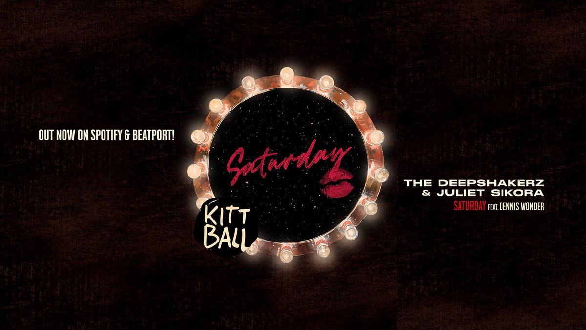 Kittball Records / Kittverse (@kittballrecords) on Twitter photo Saturday by <a href="/JulietSikora/">Juliet Sikora</a> and The Deepshakerz feat. Dennis Wonder is OUT NOW!
Check it out:
kittball.lnk.to/saturday Saturday by <a href="/JulietSikora/">Juliet Sikora</a> and The Deepshakerz feat. Dennis Wonder is OUT NOW!
Check it out:
kittball.lnk.to/saturday