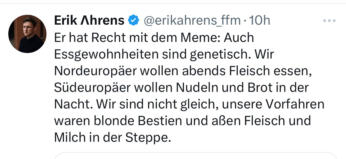 Unsere Vorfahren waren in aller Regel unterernährte Leibeigene Bauern, die fast jeden Tag Kohlsuppe gegessen haben.