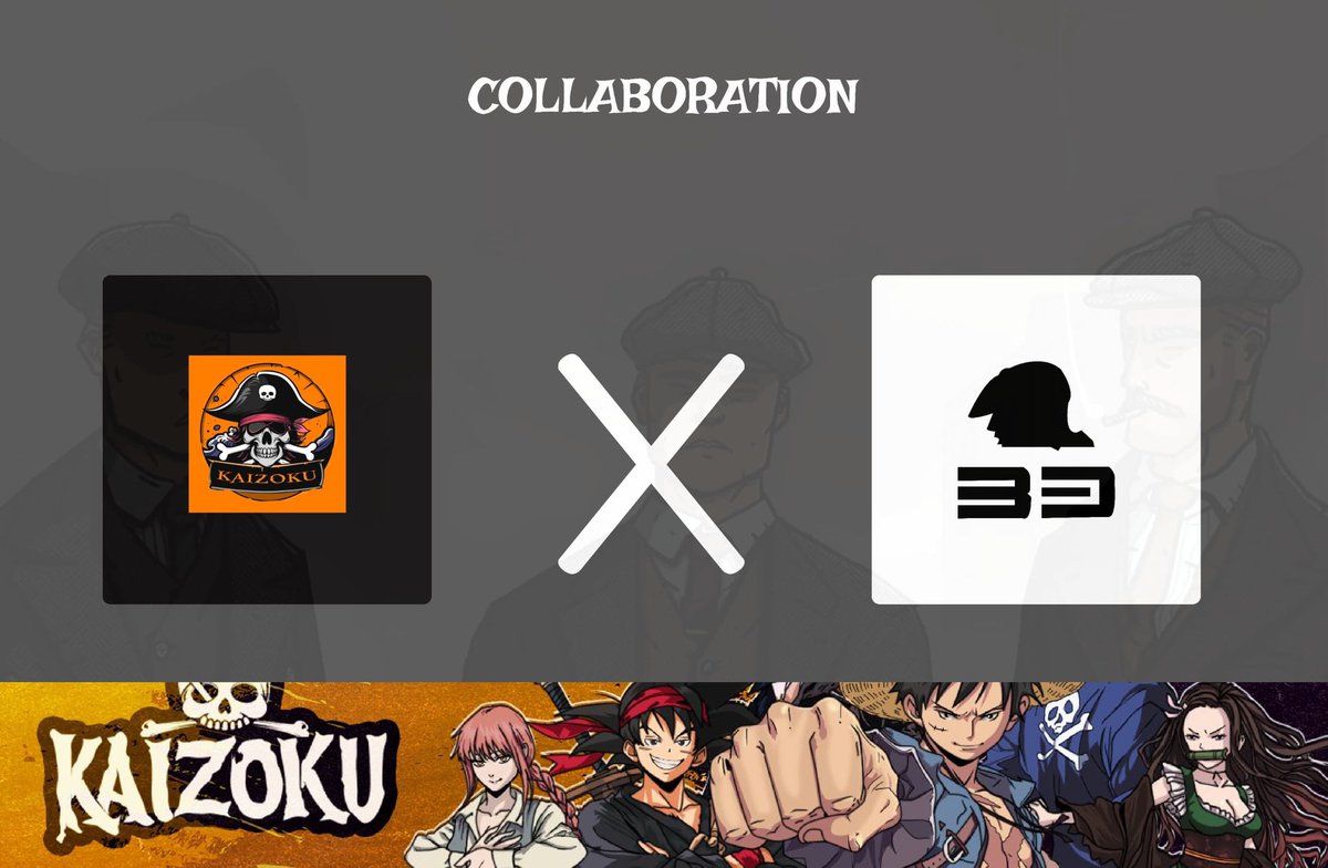 Banks Dao is happy to announce our collaboration with @kaizoku_btc 

See discord for more info.