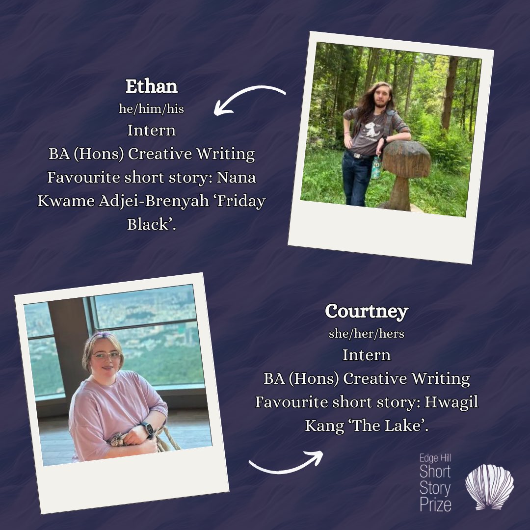 Not long until we announce the longlist... But in the meantime, may we introduce the student interns working on this year's Edge Hill Prize...
