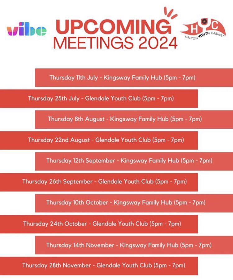 Want to do more with your spare time? Come and make a difference to your community with Halton Youth Cabinet! We’re a friendly bunch and we’d love to have some new faces and ideas!