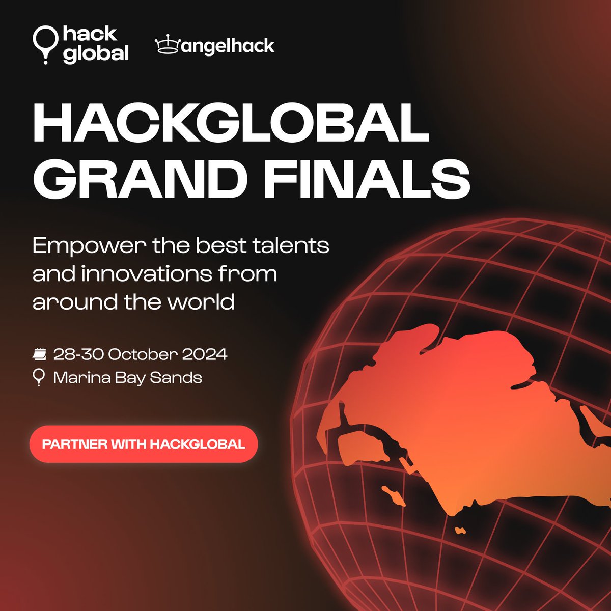 AngelHack's tweet image. #hackglobal is back in Singapore 🇸🇬 for the grand finals!

Our winners from 7 cities are sooo ready to bring their best performance and compete at the center of innovation, @SwitchSingapore. 

Wanna get the front-row seat with unparalleled benefits? Become a partner today!