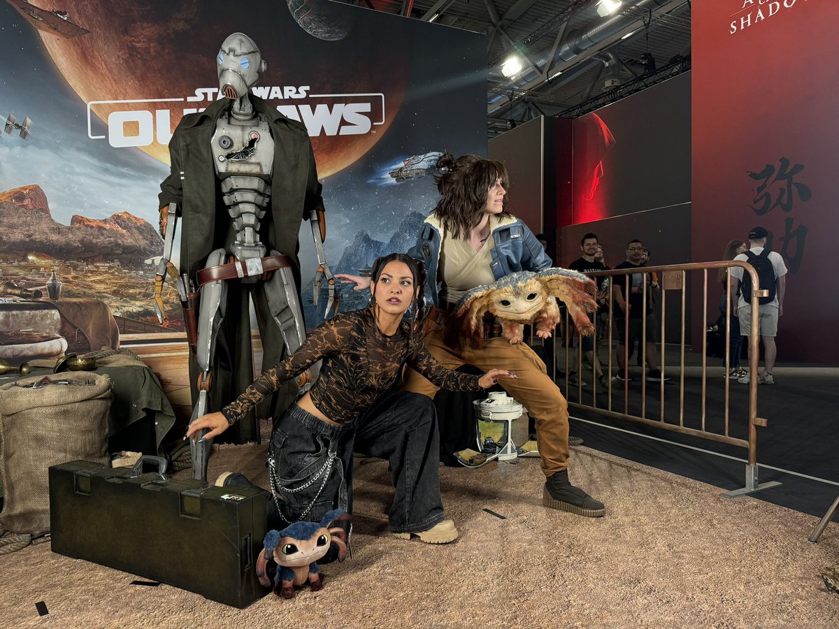 HumberlyG's tweet image. Kay Vess…meet Kay Vess💫 #gamescom2024 @StarWarsOutlaws @gamescom