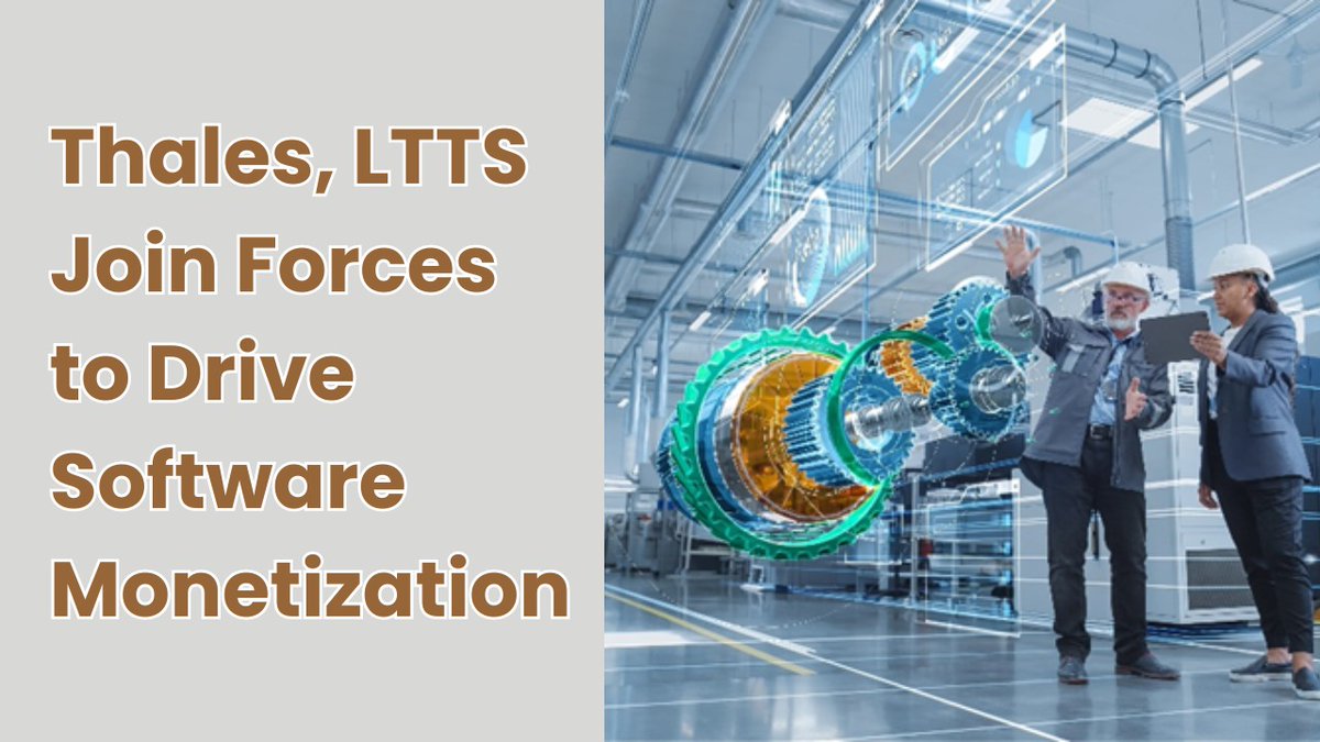 mystartuptvin's tweet image. Thales, LTTS Join Forces to Drive Software Monetization

To read the full article, click here: 
mystartuplife.in/index.php/2024…

#Thales #LTTS #SoftwareMonetization #TechPartnership #Innovation  #DamienBullot #AlindSaxena @thalesgroup @LnTTechservices  @majsunilshetty @mystartuptvin