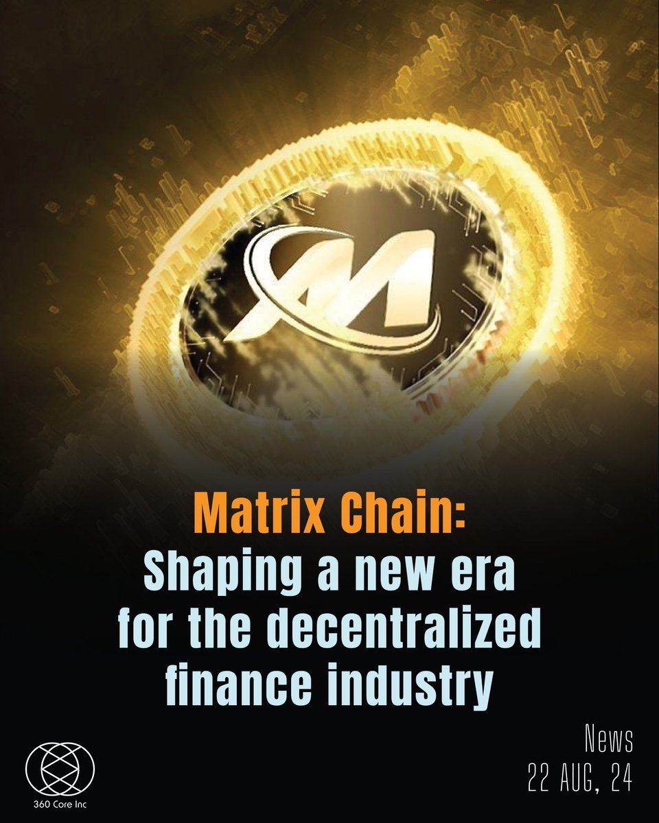 360CoreInc's tweet image. 🚀 Matrix Chain: Transforming DeFi on BNB Chain 🌐

Matrix Chain is leading DeFi with a focus on transparency and security. With top audits, 300K+ users, and a $5.4M daily trading volume, the MTC token is surging on the BNB Chain!

#DeFi #MatrixChain #BNBChain #MTC #btc #bitcoin…