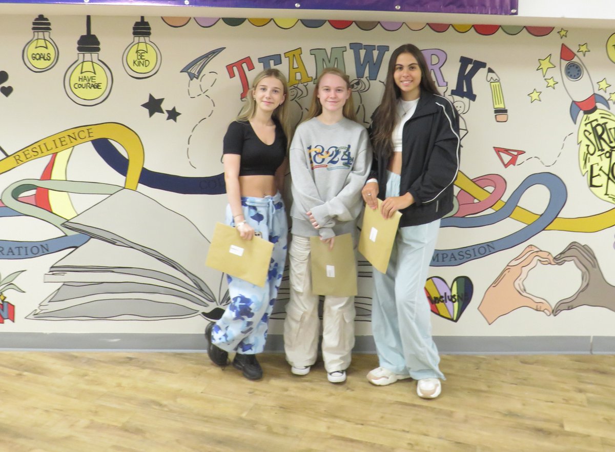 BentonParkSch's tweet photo. Congratulations to our brilliant Year 11 students on GCSE Results Day! It has been fantastic to see so many of you today with happy faces. Well done to you all, we are so proud 🤩 👏 https://t.co/I7yYpSgLa5