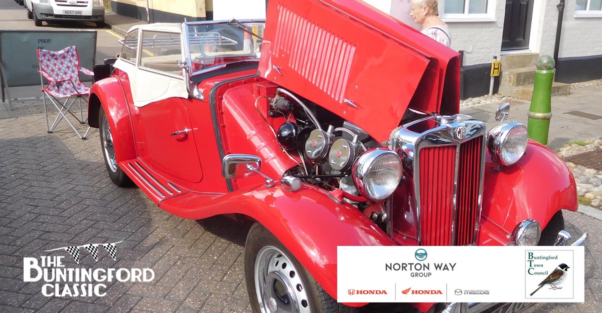 “A quirky classic event held in the old town of Buntingford - well worth a day out” 7 September 2024. 
#carshow Thank you to our sponsors <a href="/NortonWayHonda/">Norton Way Honda</a> <a href="/BuntingfordTC/">Buntingford TC</a>