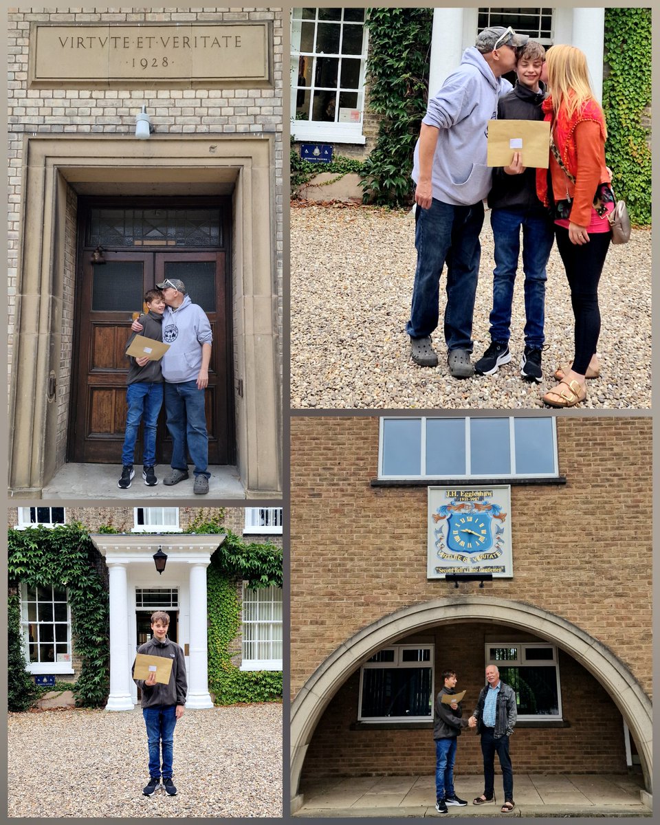 Top #GCSEResult for our 13 year old son 🥳 Taught Latin by his wonderful Grandad @ImperiumLatin since #covid days... Huge pride at coming to <a href="/PockSchool/">Pocklington School</a> where he sat his exams, with our 3 generations, 2 of which belong to the <a href="/PocklingtonOPs/">Old Pocklingtonians</a> club 🙂 A very #happy #day 🥰