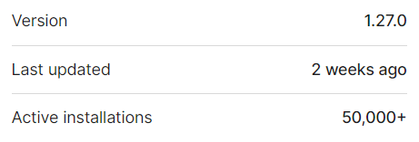 ElliotSowersby's tweet image. Simple Cloudflare Turnstile has now reached 50,000+ active installs! 🙌

This time it took just 7 months to gain another 20,000.

The plugins "setup guide" post has also received over 2,900 visitors this year so far! 📈