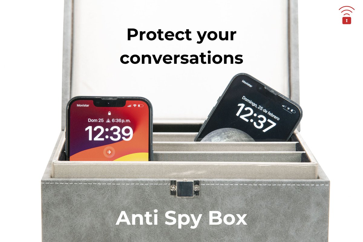 Signal_Blocker's tweet image. Protect your conversations with your guests or customers, get an Anti Spy Box