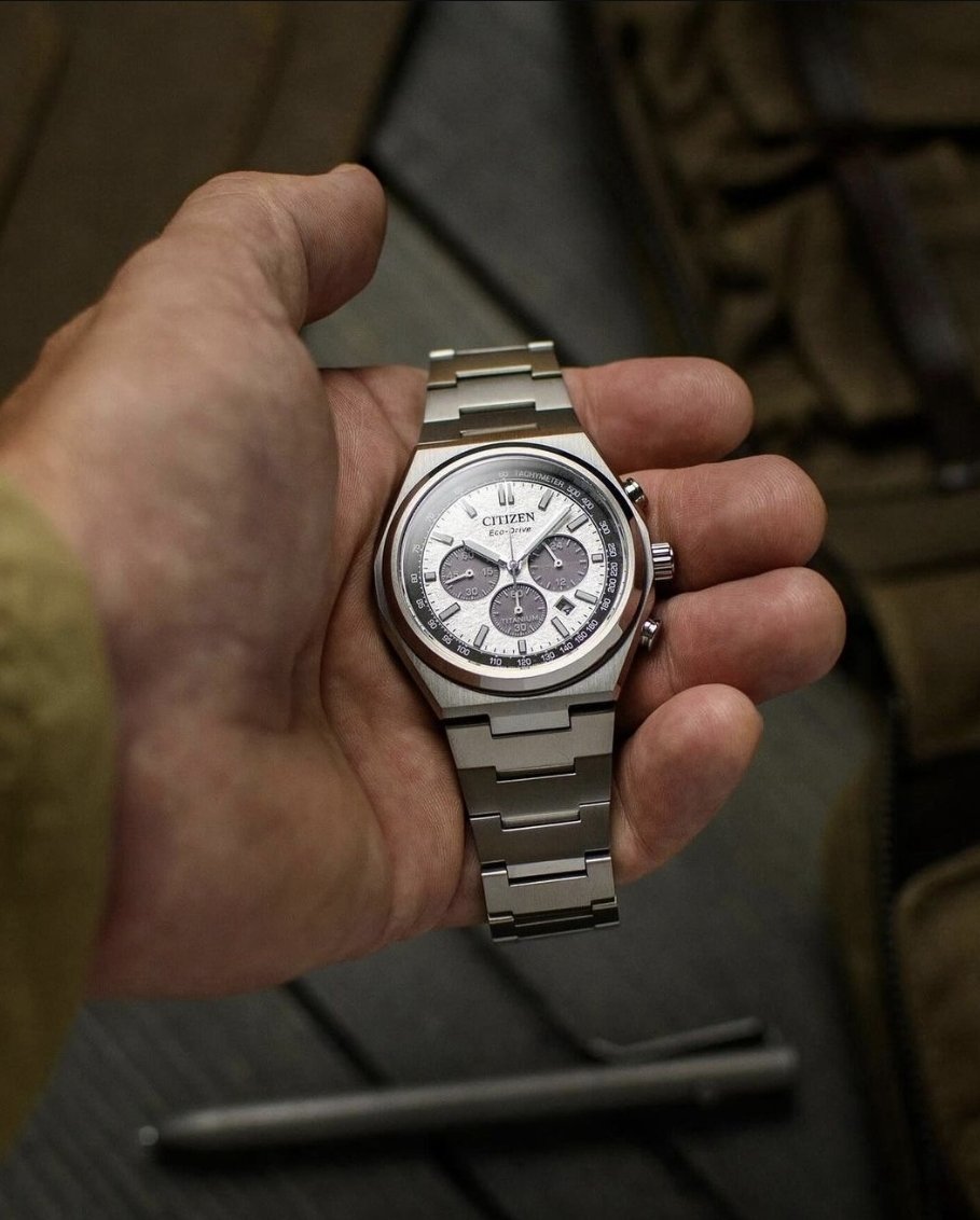 GlobalWatchClub's tweet photo. New Citizen Zenshin Chronograph ❄️ https://t.co/AjALSx4iHm