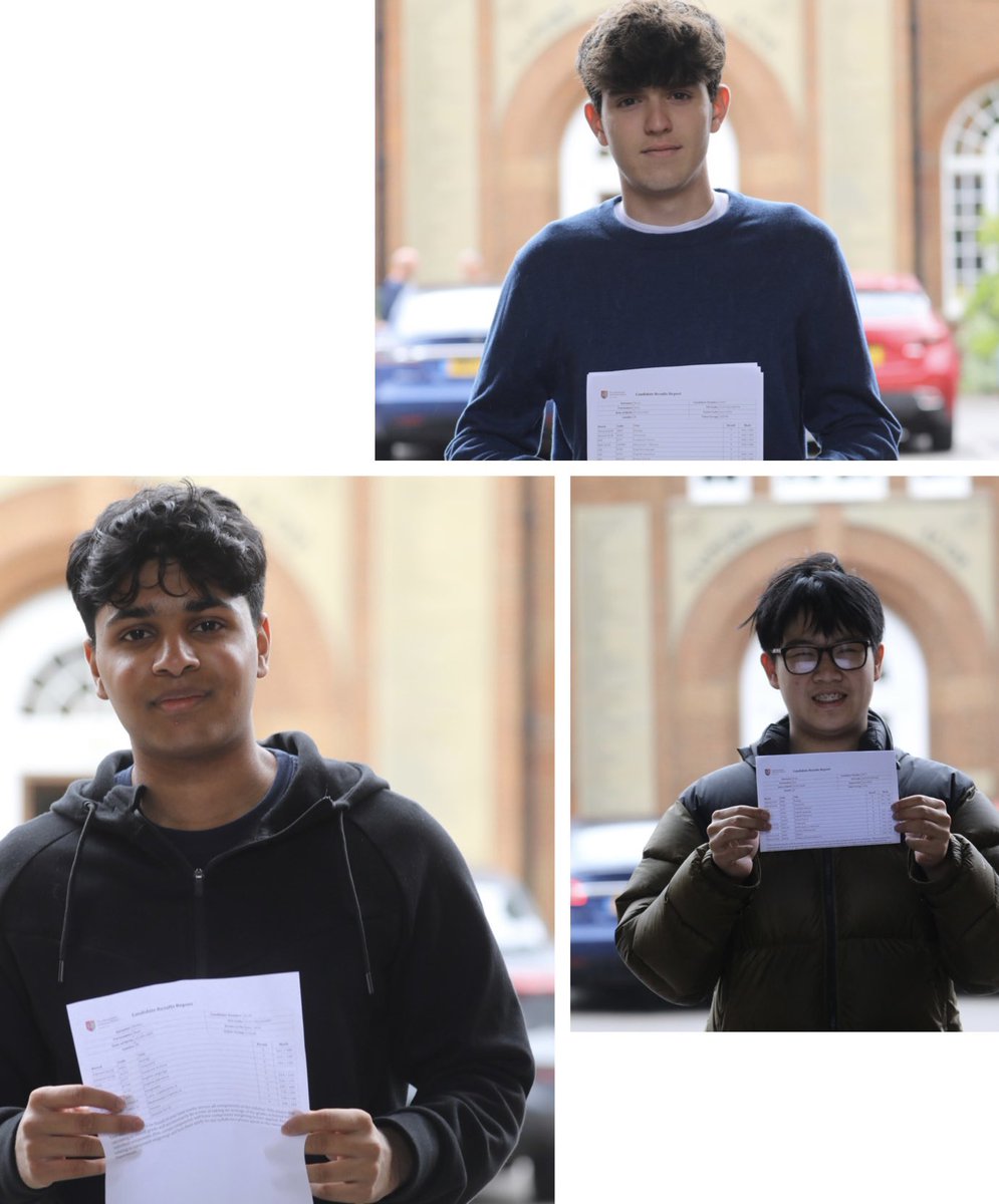 mgs_1515's tweet image. Pupils Neel, Amir, and Jian, demonstrated outstanding academic achievement by attaining a clean sweep of grade 9s in all GCSE examinations. 
Neel secured 10 grade 9s with Amir and Jian both achieving 11 grade 9s. 
What fantastic results! 
#gcseresultsday2024 #gcseexcellence