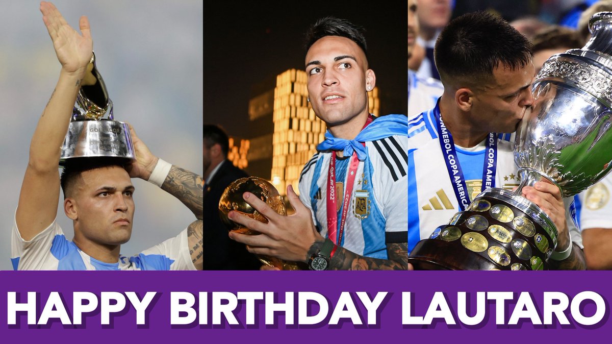 Fideo_SH's tweet photo. Happy birthday, Lautaro Martinez(27). https://t.co/xvWbdcQ7Fi