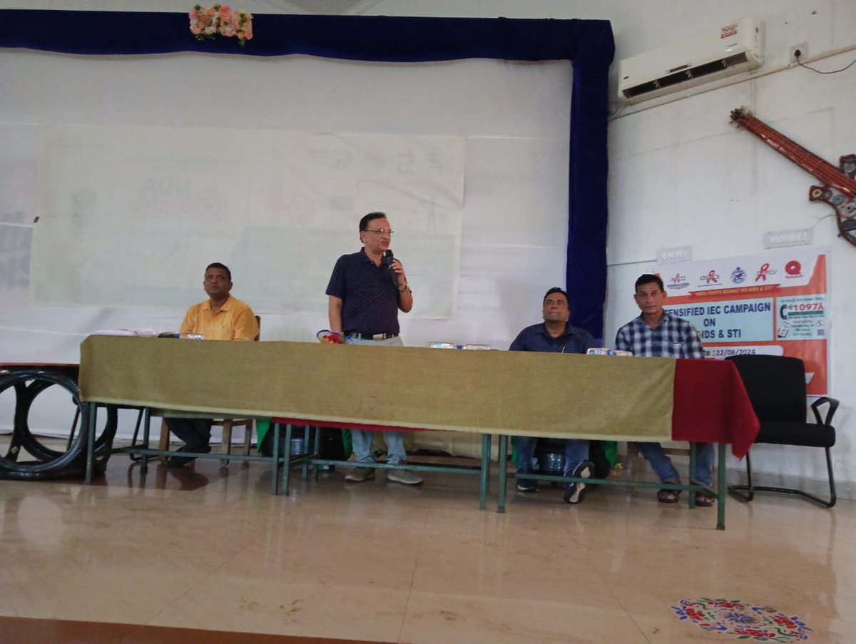 odishasacs's tweet photo. A huge success at Govt. ITI, Berhampur! The Intensified IEC Campaign on HIV/AIDS and STIs on 22.8.24 saw over 1,000 students, staff, and key officials including CDM & PHO Ganjam organised by DAPCU, Ganjam. #IndiaFightsHIVAIDS #EndSTI #YouthAwareness https://t.co/6oHlidoilJ