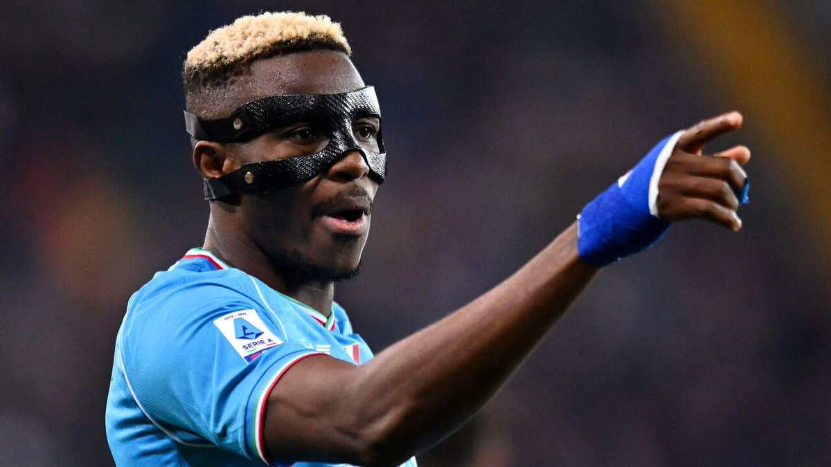 CediSports's tweet photo. Arsenal 'rejoin Chelsea & PSG in Victor Osimhen race' ahead of possible β¬100m bid | see full story π https://t.co/afyZxP3WdN
#sports #football #ghanasports #messi #ronaldo #mbappe #epl #laliga #realmadrid #barca #mancity #manutd #arsenal #kotoko #news #sportsnews #footballne⦠https://t.co/6msCOV1iEX