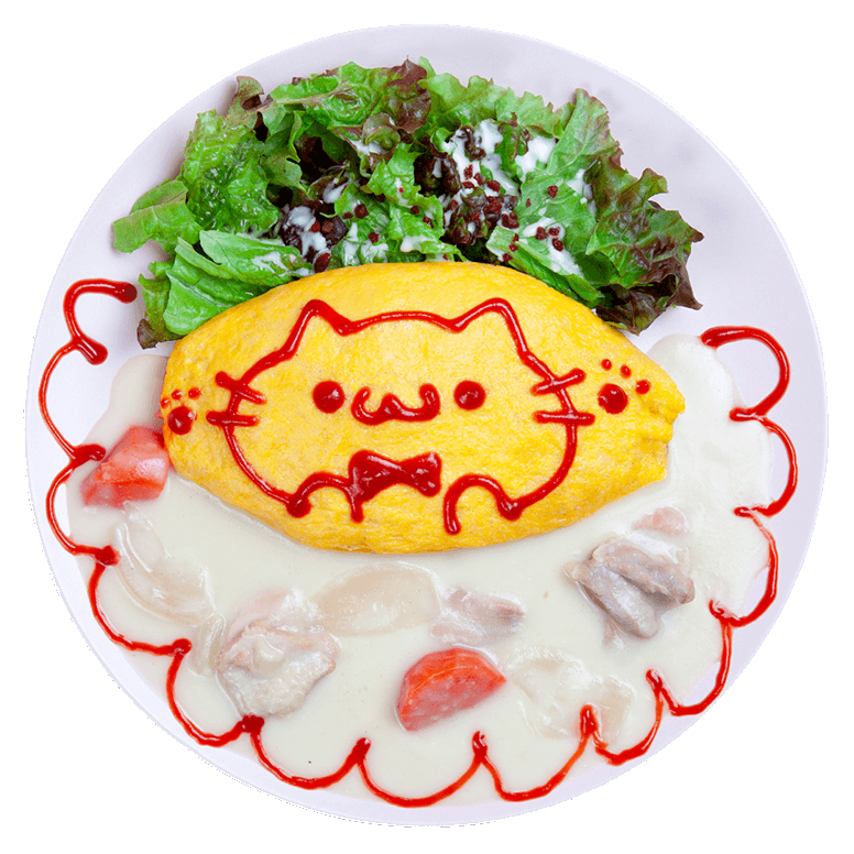 AraiGuma_Server's tweet photo. 【施設紹介】
 猫カフェに新メニュー「UWUオムライス」が追加されました！ 
「UWUオムライス」はとてもキュートな見た目で食べるのが勿体無いと感じてしまうかも！？
 猫カフェにて＄10,000で販売中です！ 従業員とスタッフの猫ちゃん達がお待ちしております！ https://t.co/ZJVtbcUNP5