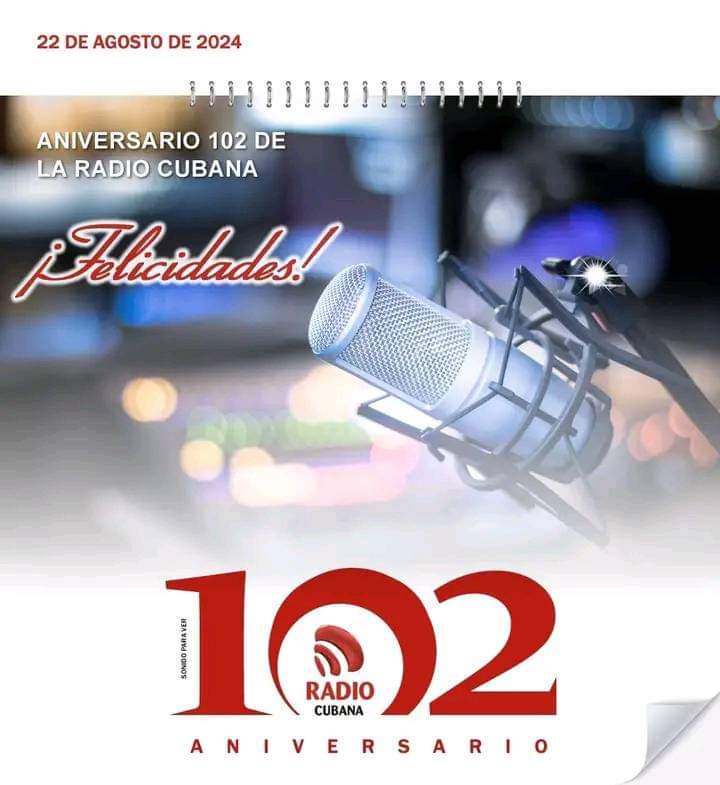 !!!Felicidades a todos los radialistas en el 102 Aniversario de la Radio Cubana!!!
#RadioCubana 
#JuntosPorVillaClara
#VillaClaraConTodos