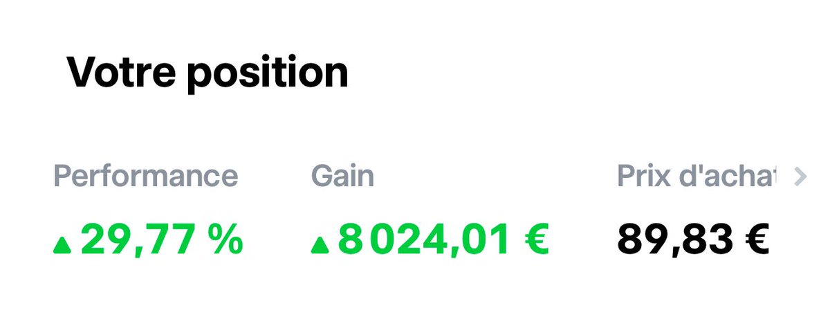 atelierdpcom's tweet photo. @Divs_King Si je les avais écouté je n’aurais jamais réussi à rentrer sur Nvidia le 05/08/24 j’ai profité de la baisse alors que je n’étais pas positionné sur cette valeur ! Le risque est toujours la bien sur mais en 19 jours c’est 29,77 % !!!! https://t.co/nRIAdBylOu