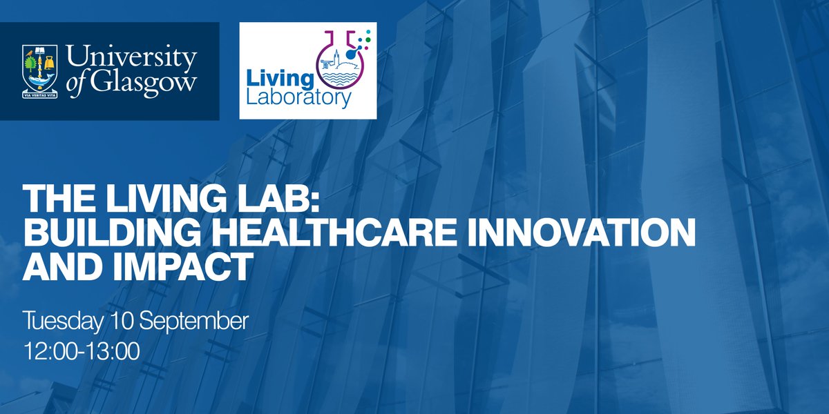Register now for our first webinar on Tuesday 10th September!

Join us for an insightful session with Professor <a href="/RossCagan/">Ross Cagan</a>, Regius Professor of #PrecisionMedicine at <a href="/UofGlasgow/">University of Glasgow</a>, and Dr Ruth McLaughlin, Programme Director of the Living Laboratory.

🔗: shorturl.at/ynpuF