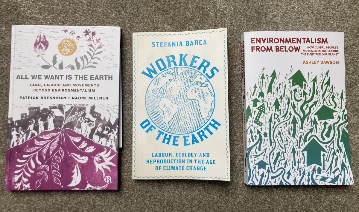 patrick bresnihan (@pbresnihan) on Twitter photo These three books - all out in the past year - are about reclaiming and reimagining forms of environmentalism rooted in worker, feminist and anti-colonial struggles. These three books - all out in the past year - are about reclaiming and reimagining forms of environmentalism rooted in worker, feminist and anti-colonial struggles.