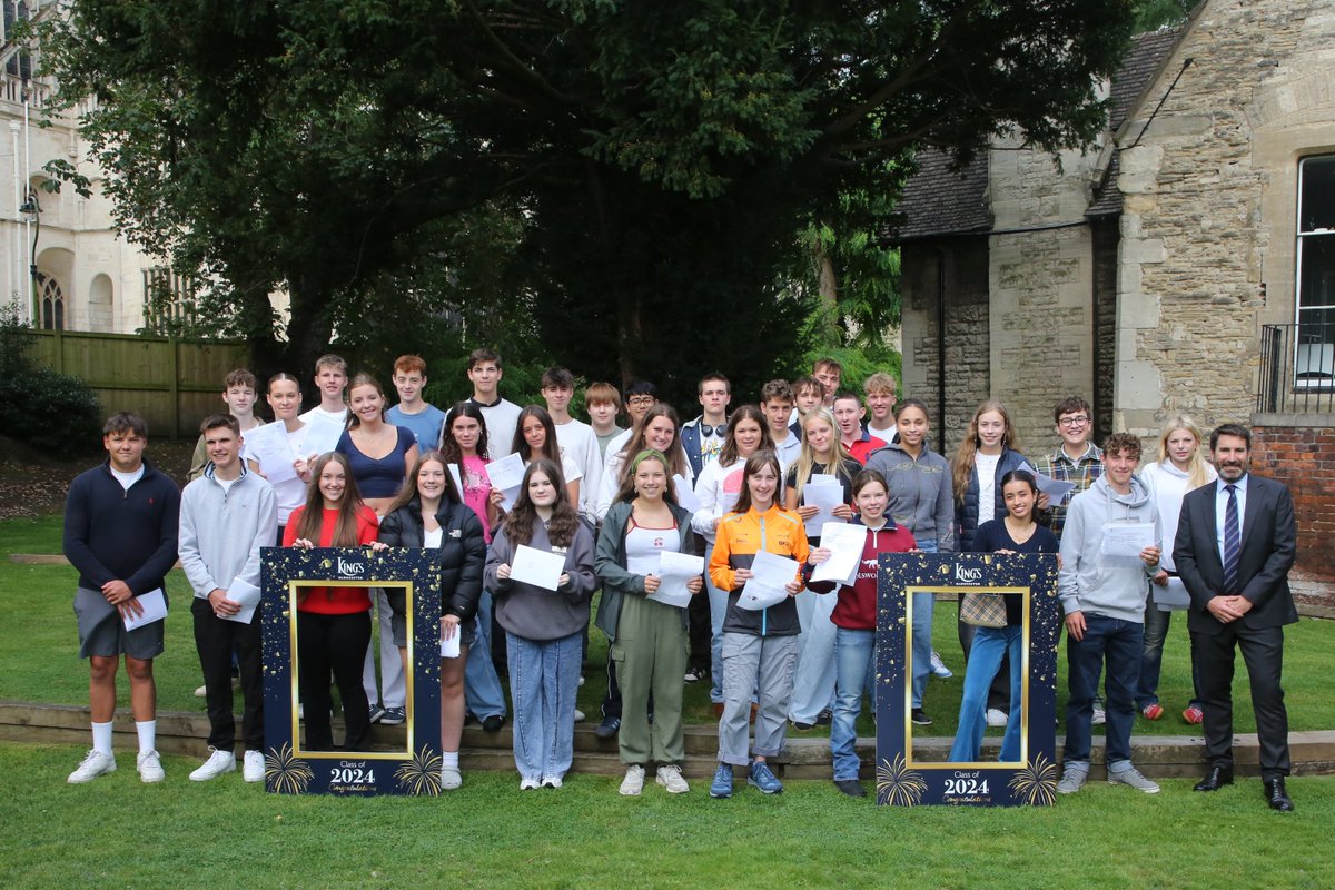 Huge congratulations to our students on #gcseresultsday2024  <a href="/KingsSchoolGlos/">The King’s School, Gloucester</a>!! Almost half of all GCSE grades were the top grades of 7-9 and they contributed superbly to all aspects of school life as well. What a lovely, talented bunch they are!!