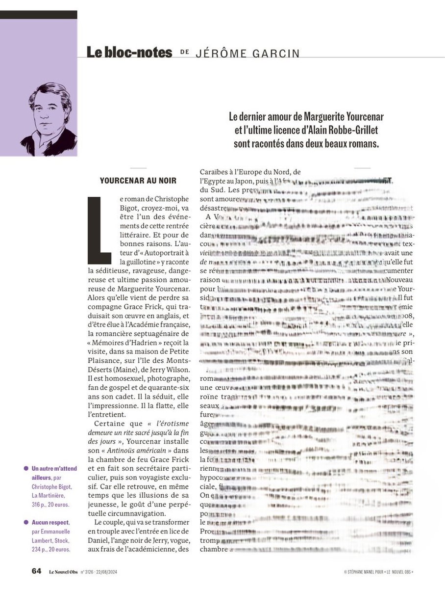 ed_LaMartiniere's tweet photo. « Le roman de Christophe Bigot, croyez-moi, va être l’un des événements de cette rentrée littéraire. » Jérôme Garcin - @Le_NouvelObs 
« Christophe Bigot s’est emparé de cette histoire avec une délicatesse et une fougue qui font de son livre un bijou. » Claude Arnaud – @LePoint https://t.co/N9SLyUhhI3