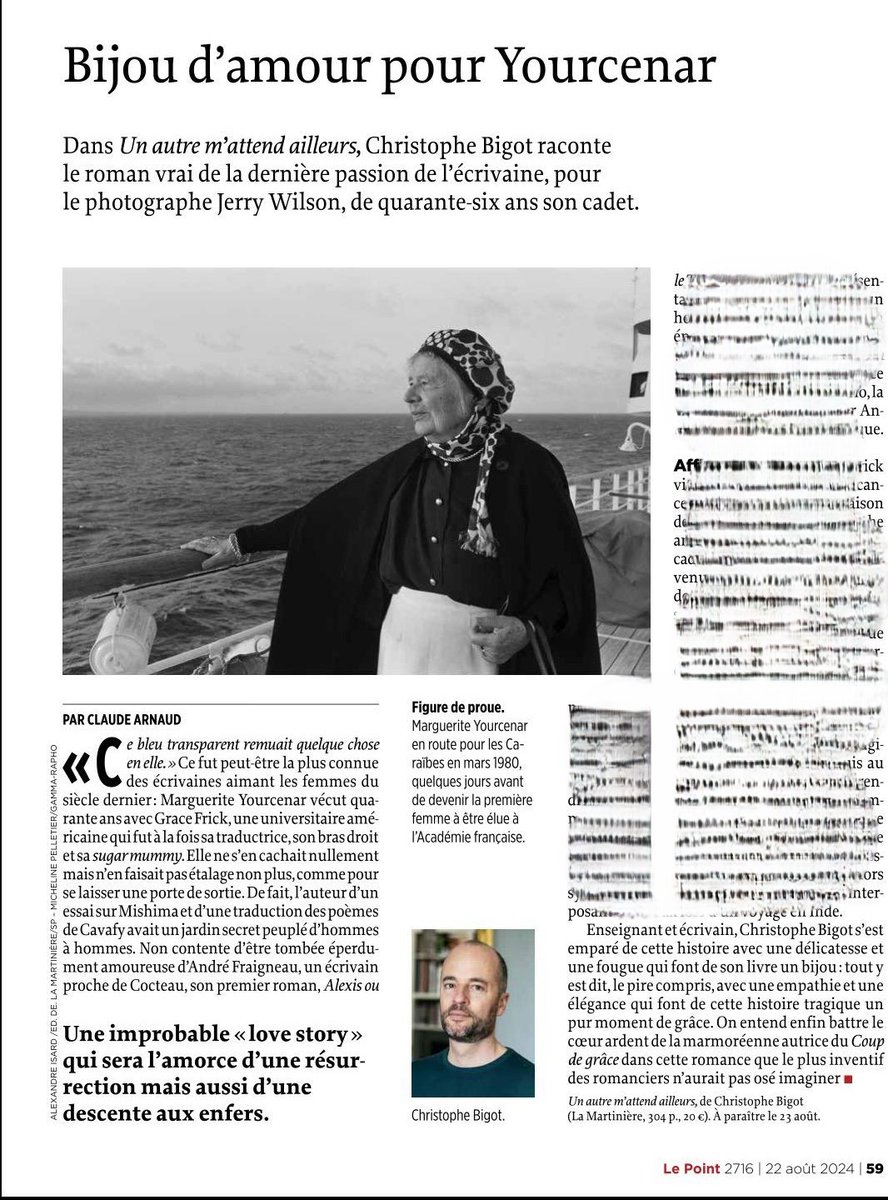 ed_LaMartiniere's tweet photo. « Le roman de Christophe Bigot, croyez-moi, va être l’un des événements de cette rentrée littéraire. » Jérôme Garcin - @Le_NouvelObs 
« Christophe Bigot s’est emparé de cette histoire avec une délicatesse et une fougue qui font de son livre un bijou. » Claude Arnaud – @LePoint https://t.co/N9SLyUhhI3