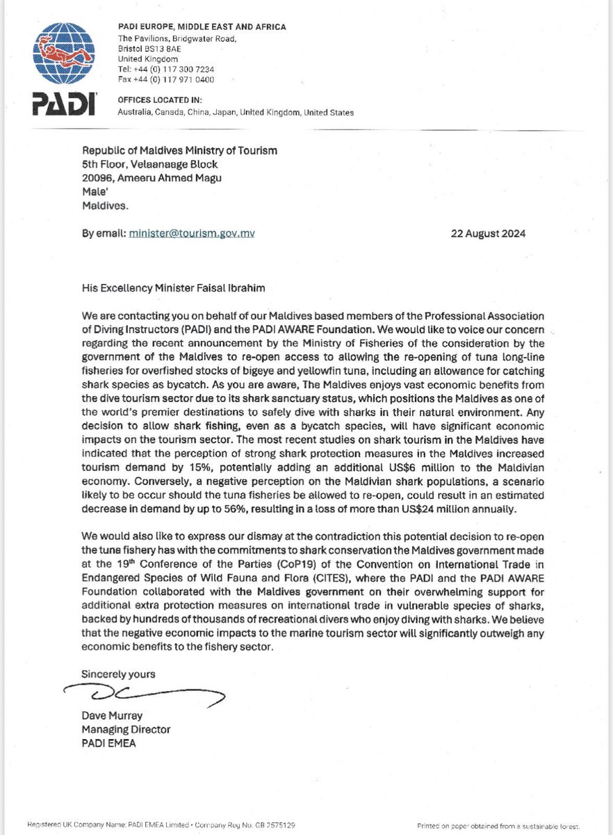 🚨Urge Maldivian government not to grant longline fishing licenses. Sign 📷 only.one/act/against-lo…… <a href="/MoTmv/">Ministry of Tourism and Environment</a> <a href="/ifaisalofficial/">Ibrahim Faisal</a>