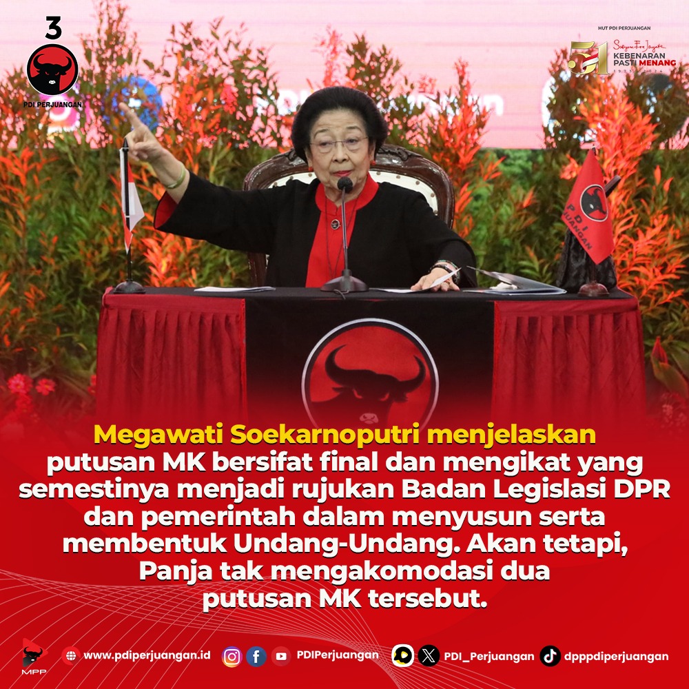 PDI Perjuangan tweet media