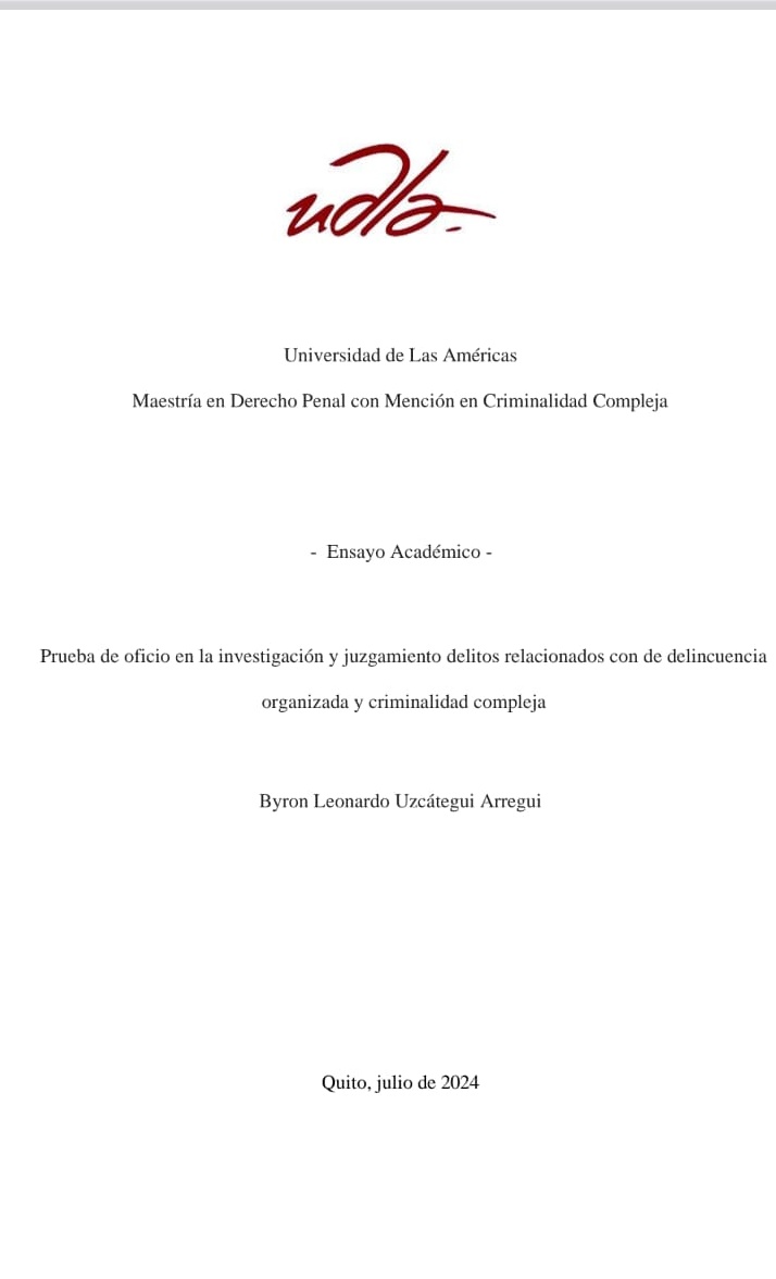 ByronUzcateguiA's tweet photo. 📍Ya que tanto rechazo ha causado la reciente Resolución de la Corte Nacional sobre los agravantes echo más leña al fuego 

🚩Prueba de oficio en materia penal

¿Por qué no?

🚫 Antes de bloquearme o decirme ignorante lealo, luego me bloquea
💡 https://t.co/lgT6M4lBFT

#DudasCOIP https://t.co/Ew1gHFgKee