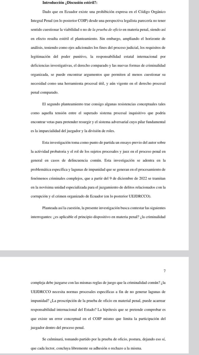ByronUzcateguiA's tweet photo. 📍Ya que tanto rechazo ha causado la reciente Resolución de la Corte Nacional sobre los agravantes echo más leña al fuego 

🚩Prueba de oficio en materia penal

¿Por qué no?

🚫 Antes de bloquearme o decirme ignorante lealo, luego me bloquea
💡 https://t.co/lgT6M4lBFT

#DudasCOIP https://t.co/Ew1gHFgKee