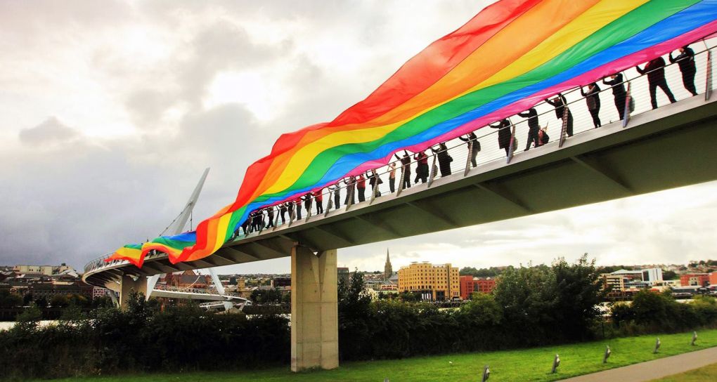 VictimSupportNI's tweet photo. We're looking forward to attending Foyle Pride this Saturday. Our colleagues from @HCASNI will be at the Pride village during the day, and we'll have a team walking in the parade too so keep an eye out for our flags and bright yellow t-shirts!
#NoPlaceForHate
#foylepride https://t.co/GejfD39BHo